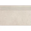 MIRAVA Feinsteinzeug Treppenstufe Seattle beige 29,8 cm x 59,8 cm x 0,9 cm matt rektifiziert