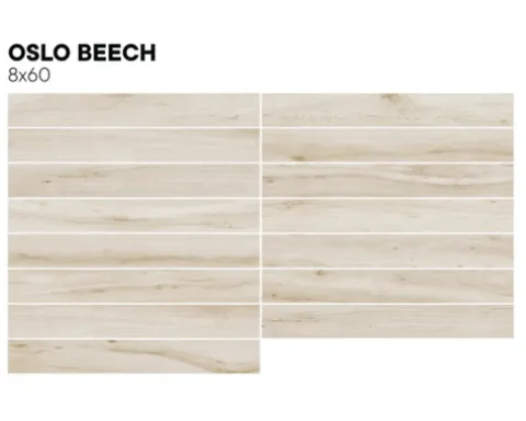 MIRAVA Sockelfliese OSLO beech 8 x 60 cm