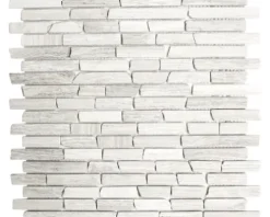 Natursteinmosaik MOS Brick 2012 grau 30,5x32,2 cm