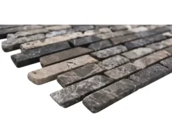 Natursteinmosaik MOS BRICK 476 30,5x32,2 cm braun