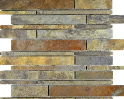 Natursteinmosaik MOS SL 69 30,5x30 cm braun