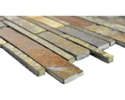 Natursteinmosaik MOS SL 69 30,5x30 cm braun
