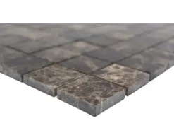 Natursteinmosaik MOS 32/2909 30,5x30,5 cm braun