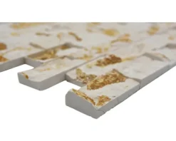 Natursteinmosaik MOS X3D 46 beige 30x30 cm
