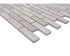 Natursteinmosaik Selbstklebend SAM 4NM72 Marmor grau 30x30,5 cm