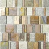 Natursteinmosaik XSK 585 braun/grau 30x30 cm