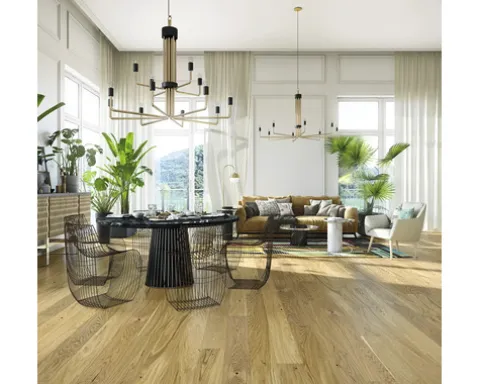 Parkett Microfase Family Eiche Landhausdiele Gebürstet 1092 x 155 x 14 mm