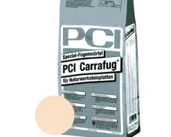 PCI Carrafug® Spezial Fugenmörtel für Naturwerksteinplatten jurabeige 5 kg