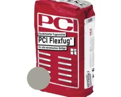 PCI Flexfug® Flexibilisierter Fugenmörtel für alle keramischen Beläge sandgrau 5 kg