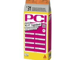 PCI FT® Fugenbreit Fugenmörtel für großformatige Steingut- und Steinzeugplatten zementgrau 5 kg