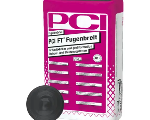 PCI FT® Fugenbreit großformatige Steingut- und Steinzeugplatten anthrazit 25 kg