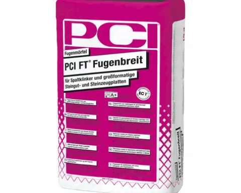 PCI FT® Fugenbreit großformatige Steingut- und Steinzeugplatten anthrazit 25 kg