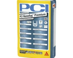 PCI Nanofug® Premium Variabler Flexfugenmörtel für alle Fliesen und Natursteine sandgrau 15 kg