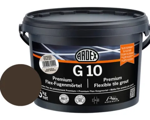PREMIUM Flex-Fugenmörtel, balibraun ARDEX G10, 5 kg