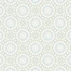 PVC-Boden Artifact Fliesen-Optik Kreise blau grün Fliesen 16,6x16,6 cm 200 cm breit (Meterware)
