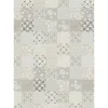 PVC-Boden Balder Fliesenoptik provence creme Fliesen 20x20 cm 200 cm breit (Meterware)