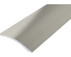SKANDOR Anpassungsprofil Aluminium Edelstahl gebürstet eloxiert 6x40x1000 mm