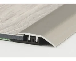 SKANDOR Anpassungsprofil Aluminium Schwarz eloxiert 6x34x1000 mm