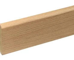 SKANDOR Sockelleiste Buche e x quisit FOBU032 FU60L 2400 x 58 x 19 mm