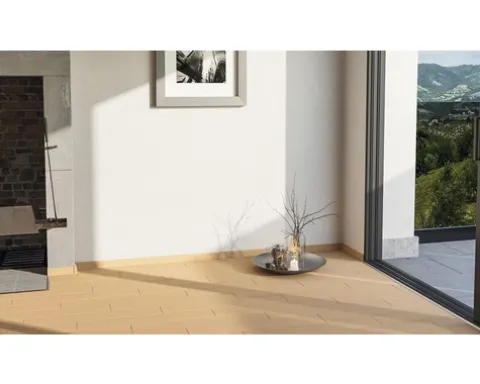 SKANDOR Sockelleiste Buche e x quisit FOBU032 FU60L 2400 x 58 x 19 mm