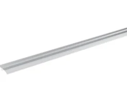 SKANDOR Universalprofil silber eloxiert selbstklebend inkl. Dübel 5,5x37x2700 mm