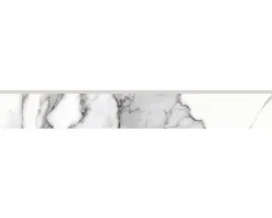 Sockel Calacatta white poliert 8 x 60 cm