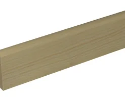 Sockelleiste Fichte/Kiefer roh rund astig 2400 x 58 x 10 mm