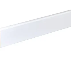 Sockelleiste SF263 MDF weiß lackiert 2400 x 58 x 10 mm