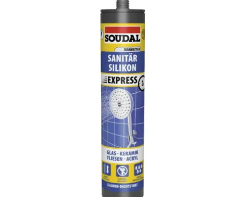 Soudal Dusche & Bad Express Silikon transparent 300 ml