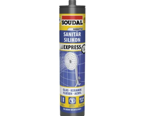 Soudal Dusche & Bad Express Silikon weiß 300 ml