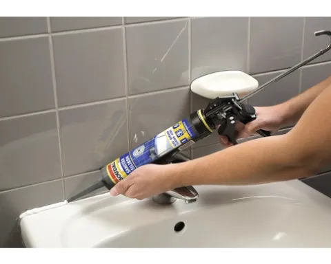 Soudal Dusche & Bad Silikon grau 300 ml