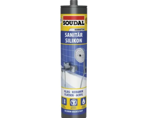 Soudal Dusche & Bad Silikon manhattan 300 ml