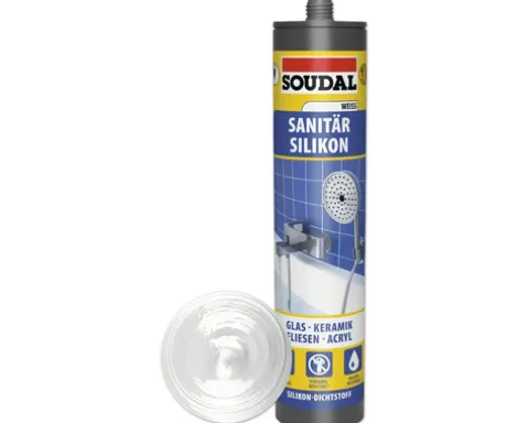 Soudal Dusche & Bad Silikon weiss 300 ml