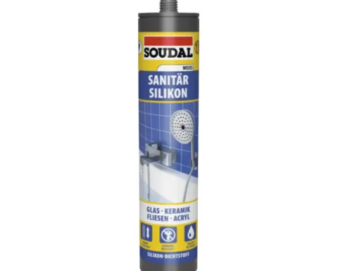 Soudal Dusche & Bad Silikon weiss 300 ml