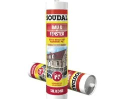 Soudal 1K Bau & Fenstersilikon buche 300 ml