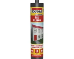Soudal 1K Bau & Fenstersilikon grau 300 ml