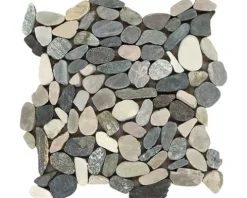 Steinmosaik S30 Sassi mix grau 30x30 cm