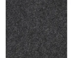 Teppichboden Rips Messina anthrazit 400 cm breit (Meterware)