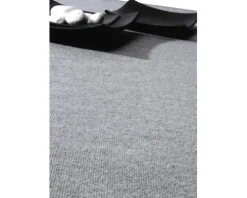 Teppichboden Rips Messina grau 400 cm breit (Meterware)