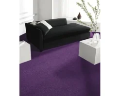 Teppichboden Velours Verona violett FB188 400 cm breit (Meterware)