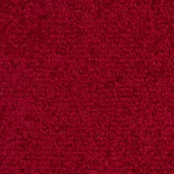 Teppichfliesen 50x50 cm selbstliegend, Velours Hochflor, Simply Soft Rot