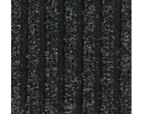 Teppichläufer Ripsläufer Steppo schwarz-weiß FB50 200 cm breit (Meterware)