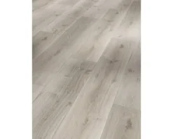 Vinylboden Eiche grau geweißt Landhausdiele Klickverbindung 1209 x 225 x 5,3 mm