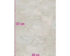 Vinylboden Stein Tunis Fliese Klickverbindung 1212.9 x 603.3 x 6,0 mm