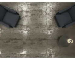 Wand- und Bodenfliese Metal steel 60x120 cm matt rektifiziert