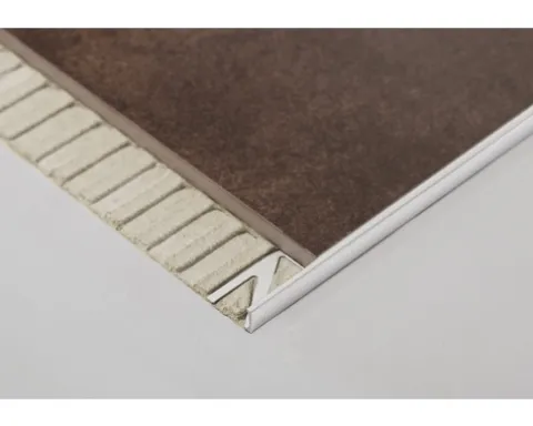 Winkel-Abschlussprofil Dural Durosol Aluminium Länge 100 cm Höhe 8 mm