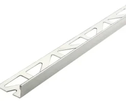 Winkel-Abschlussprofil Dural Durosol Edelstahl Länge 250 cm Höhe 6 mm
