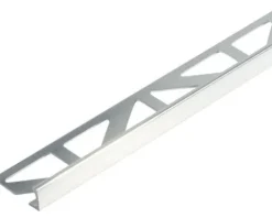 Winkel-Abschlussprofil Dural Durosol Länge 100 cm Höhe 8 mm alu-silber