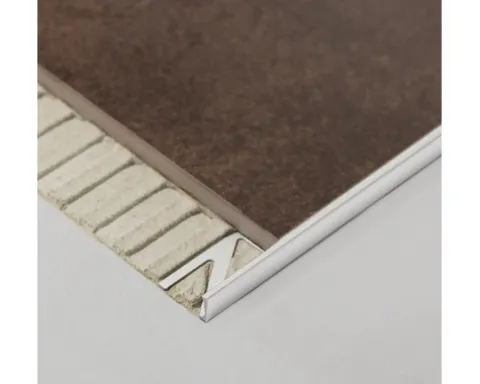 Winkel-Abschlussprofil Durosol Aluminium Länge 250 cm Höhe 8 mm